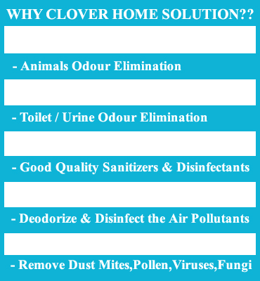 deodorizer and disinfectant treatment, odour elimination Surrey